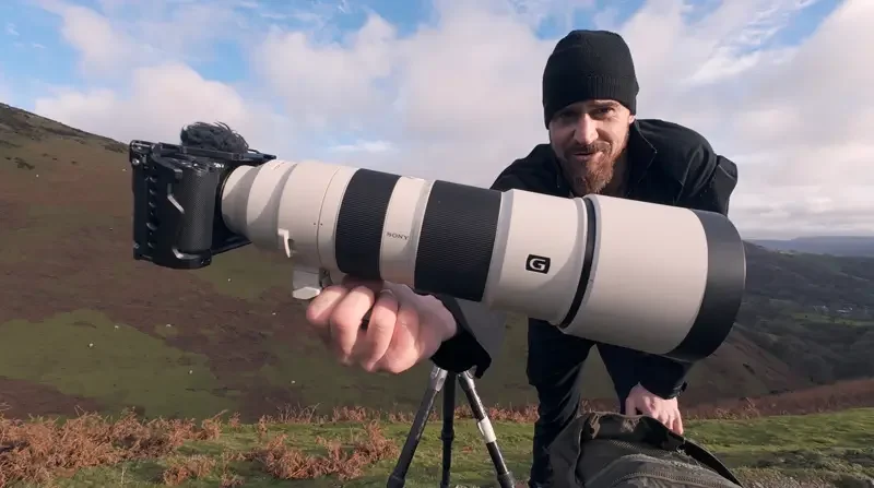 Chris Homer and the Sony 200-600mm lens with Sony ZV-E1 Camera in Shropshire