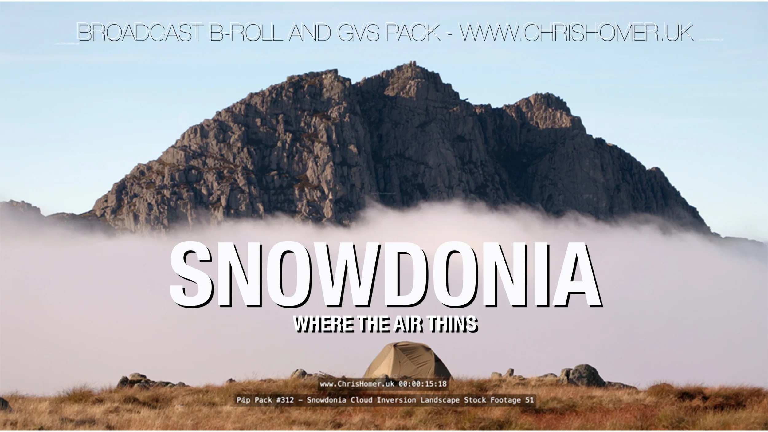 Snowdonia - Where The Air Thins | Broadcast B-Roll and GVs
