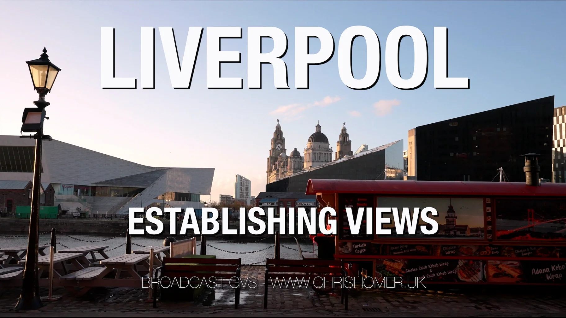 Liverpool Establishing Views | Broadcast GVs Stock Footage