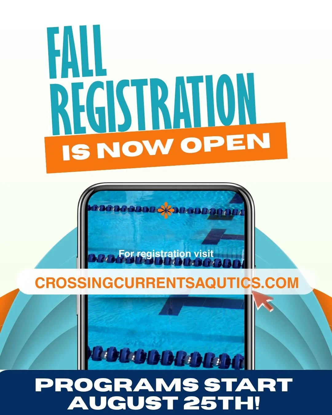 🏊&zwj;♀️ Fall registration is officially OPEN!

Summer may be winding down, but the progress doesn't have to.

Whether your swimmer is just getting started, building confidence in the water, or training for their next season, our fall programs are d
