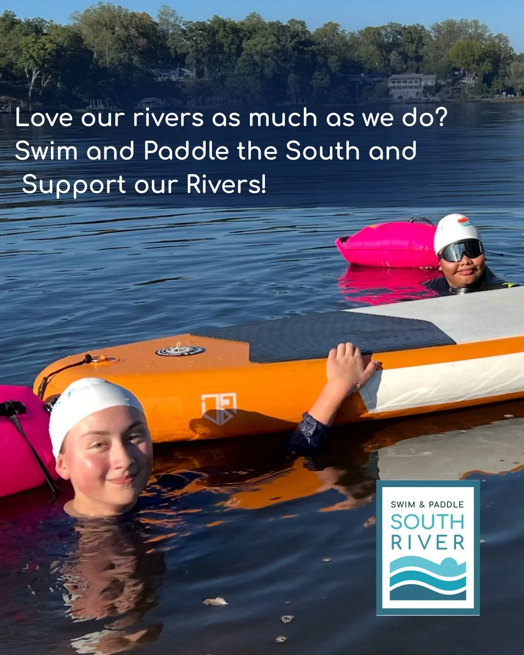 🌊 Grab your goggles (or your paddle) &mdash; Swim &amp; Paddle the South River is BACK!

Mark your calendars for Sunday, October 4 in Riva, MD, for a 5-mile open water adventure down one of the prettiest stretches of the South River &mdash; all in s