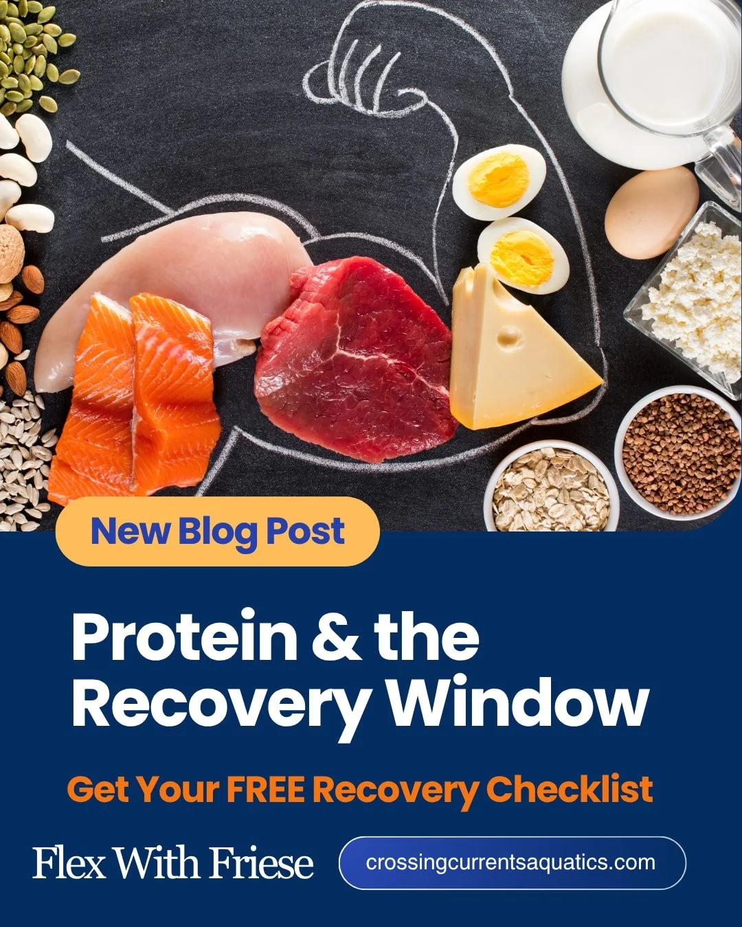 Recovery starts the second you touch the wall. 🏊&zwj;♀️🍽️

This month, Courtney Friese (Flex with Friese) is breaking down what happens after practice &mdash; and why so many swimmers, at every age and level, are leaving real recovery gains on the 