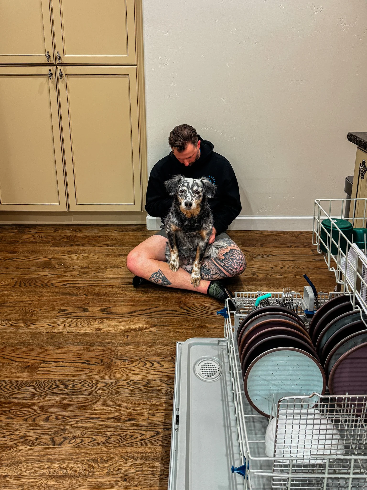  The boys who love to keep me company while I cook dinner 