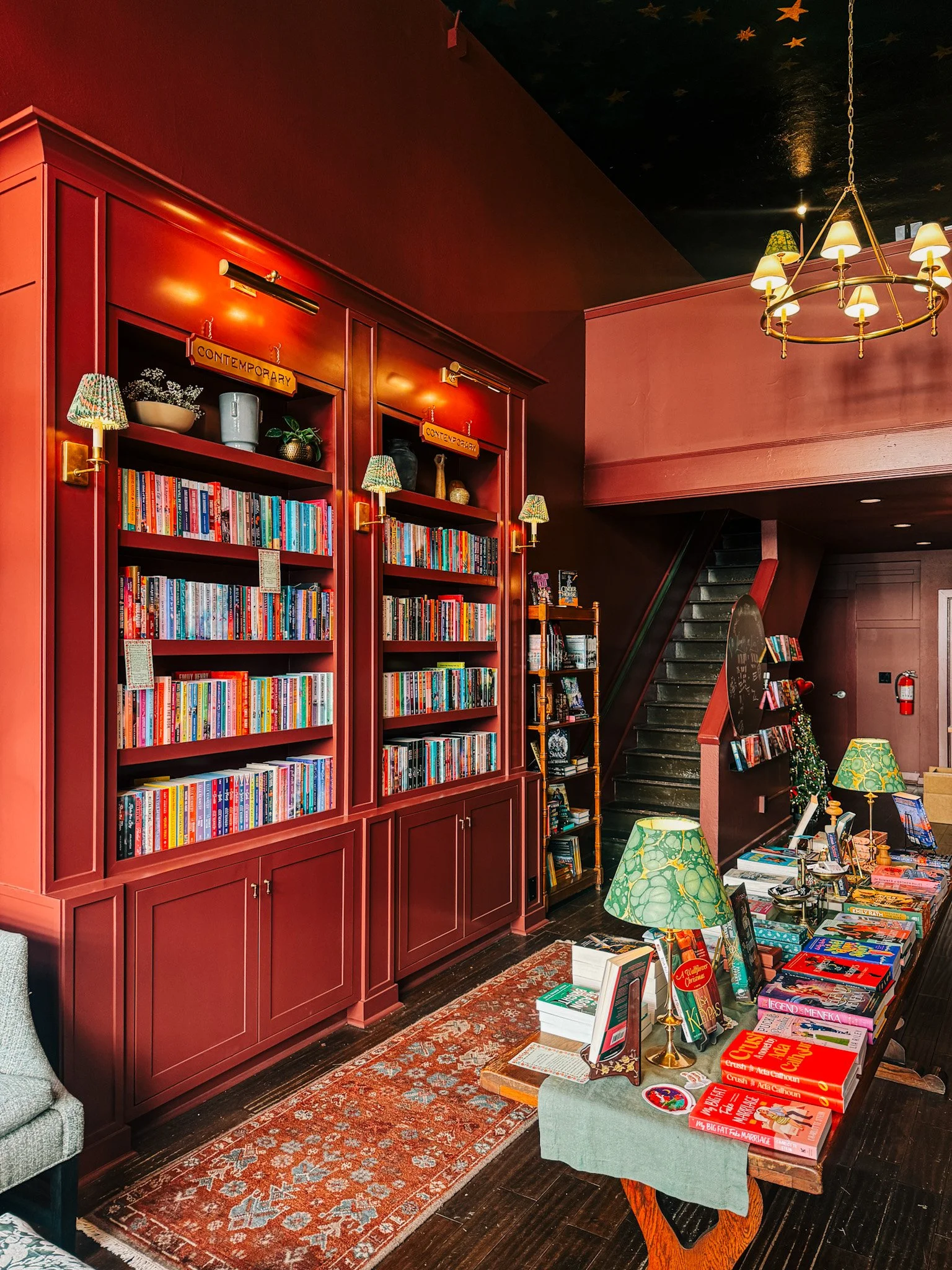  Chris found a cool new bookstore to take me to! 