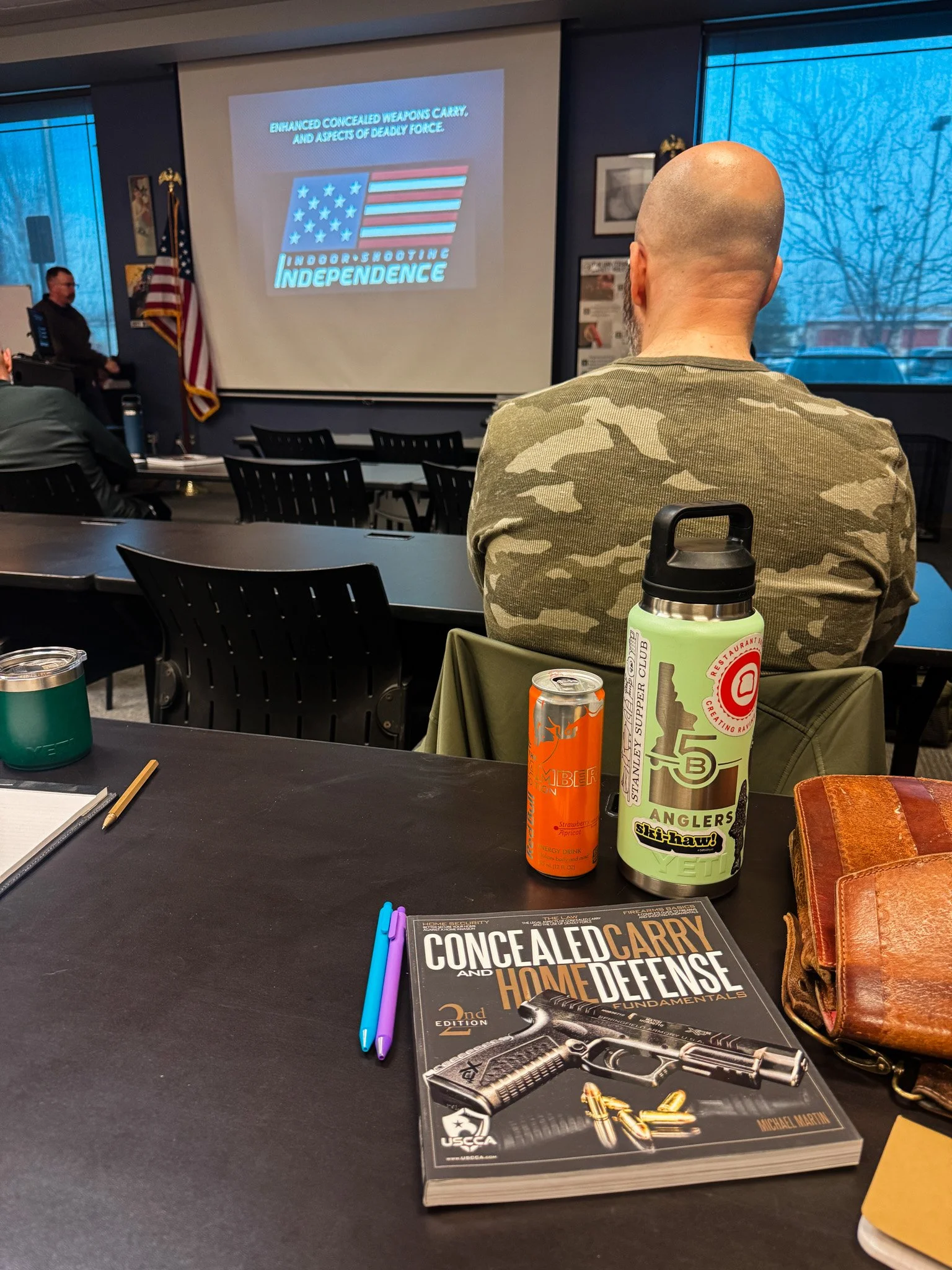 I took my enhanced concealed carry class