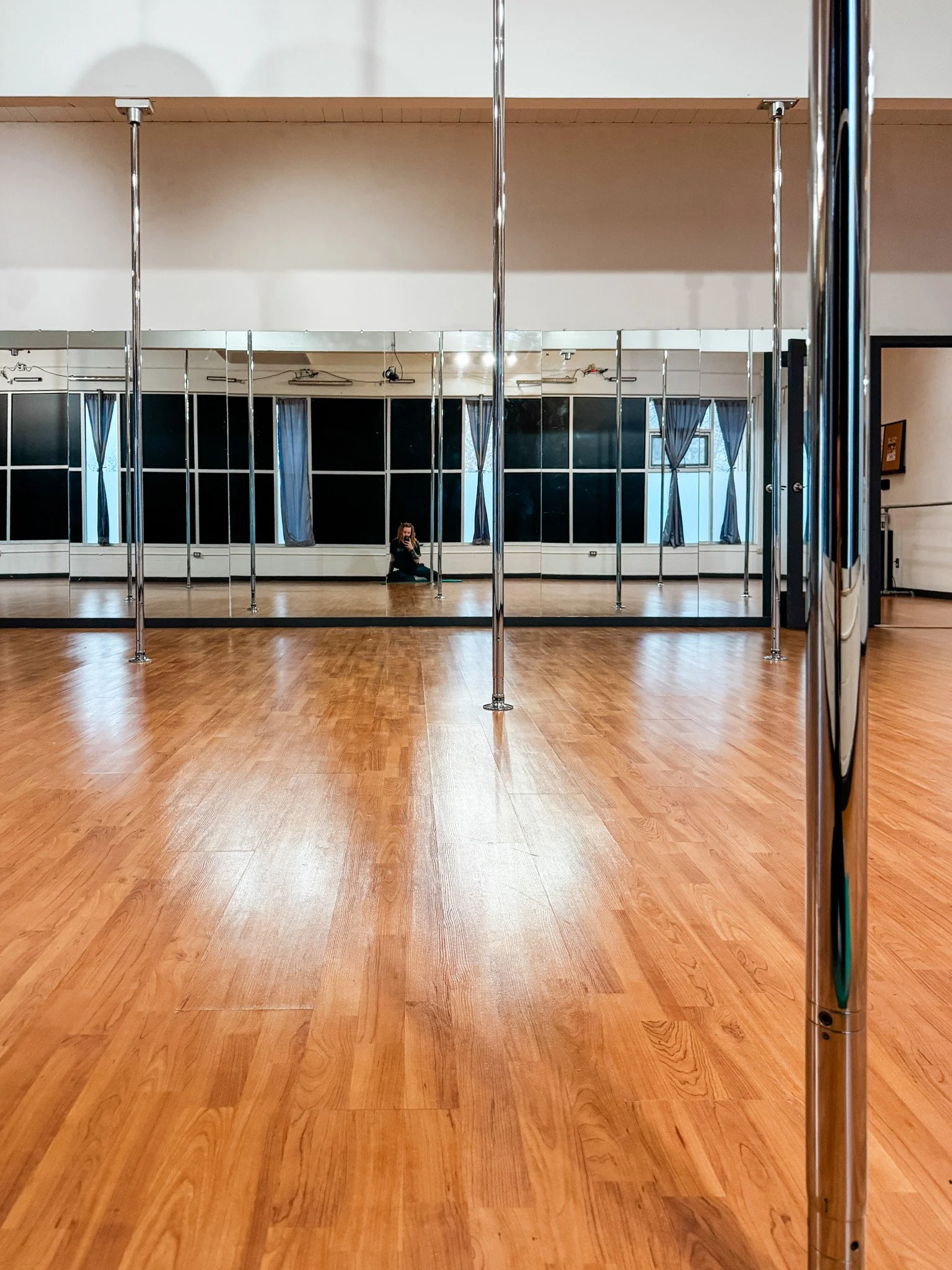 And took a pole dancing class