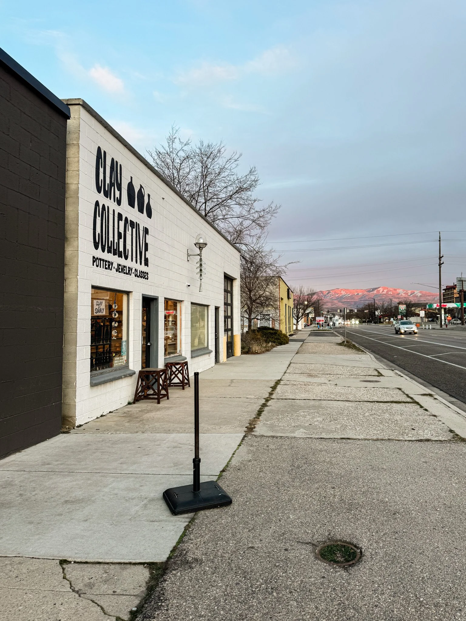 And this is where I go to ceramics class