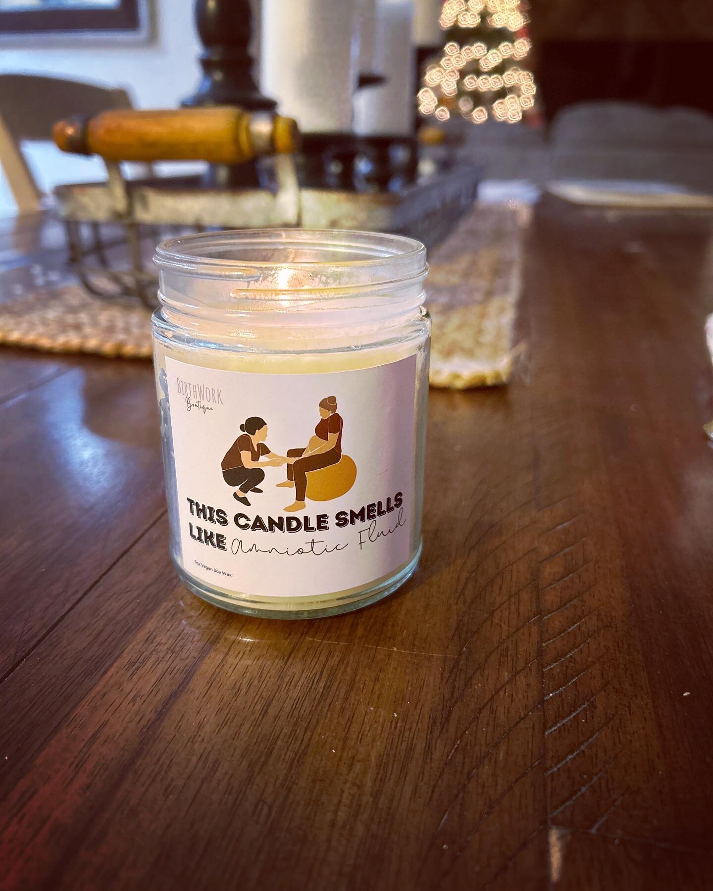 I love this candle! It was a great gift. #midwifegift #murrietamidwife #midwifestudent