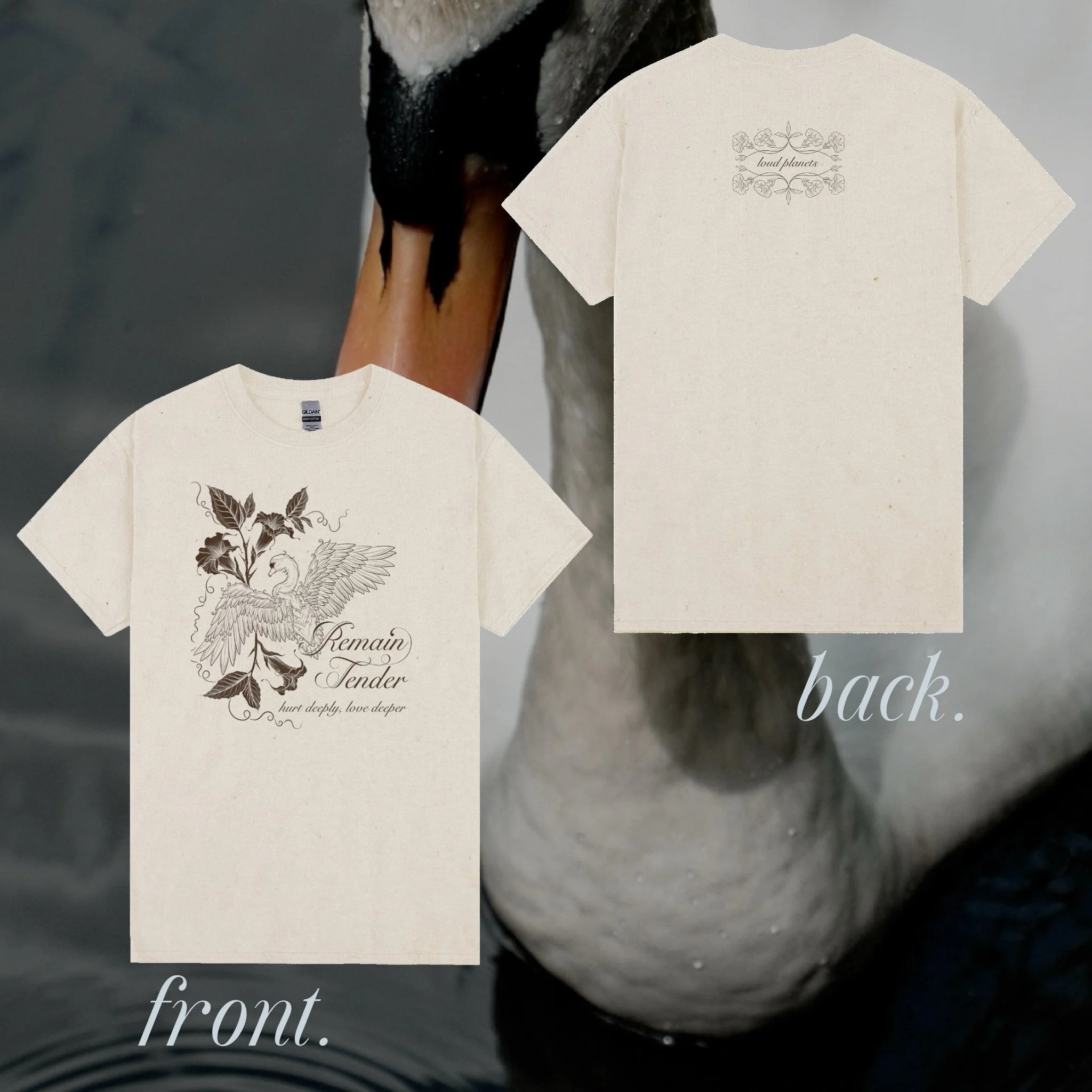 “Remain Tender” Swan T-Shirt | PRE-ORDER
