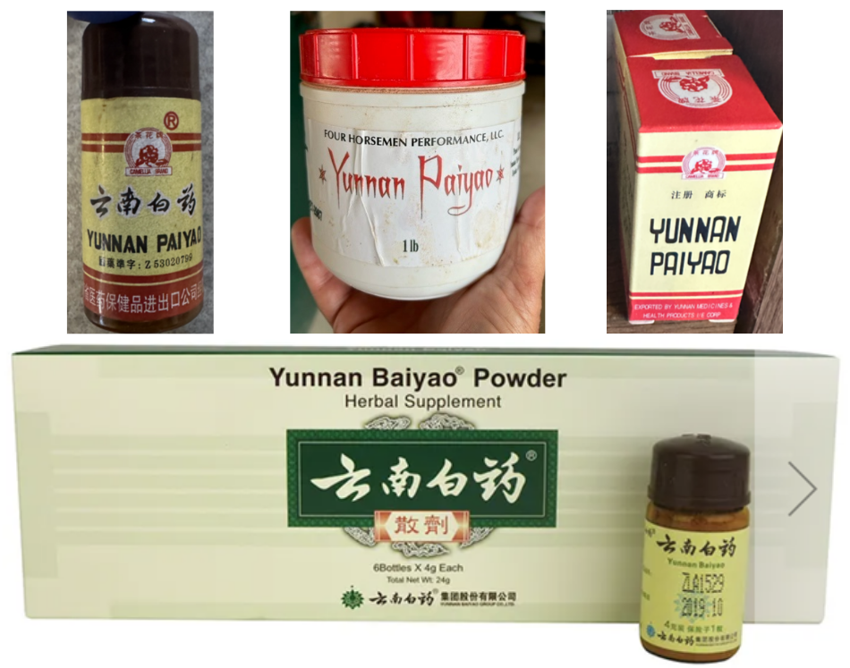 Horsemen’s Advisory: Yunnan Baiyao / Yunnan Paiyao