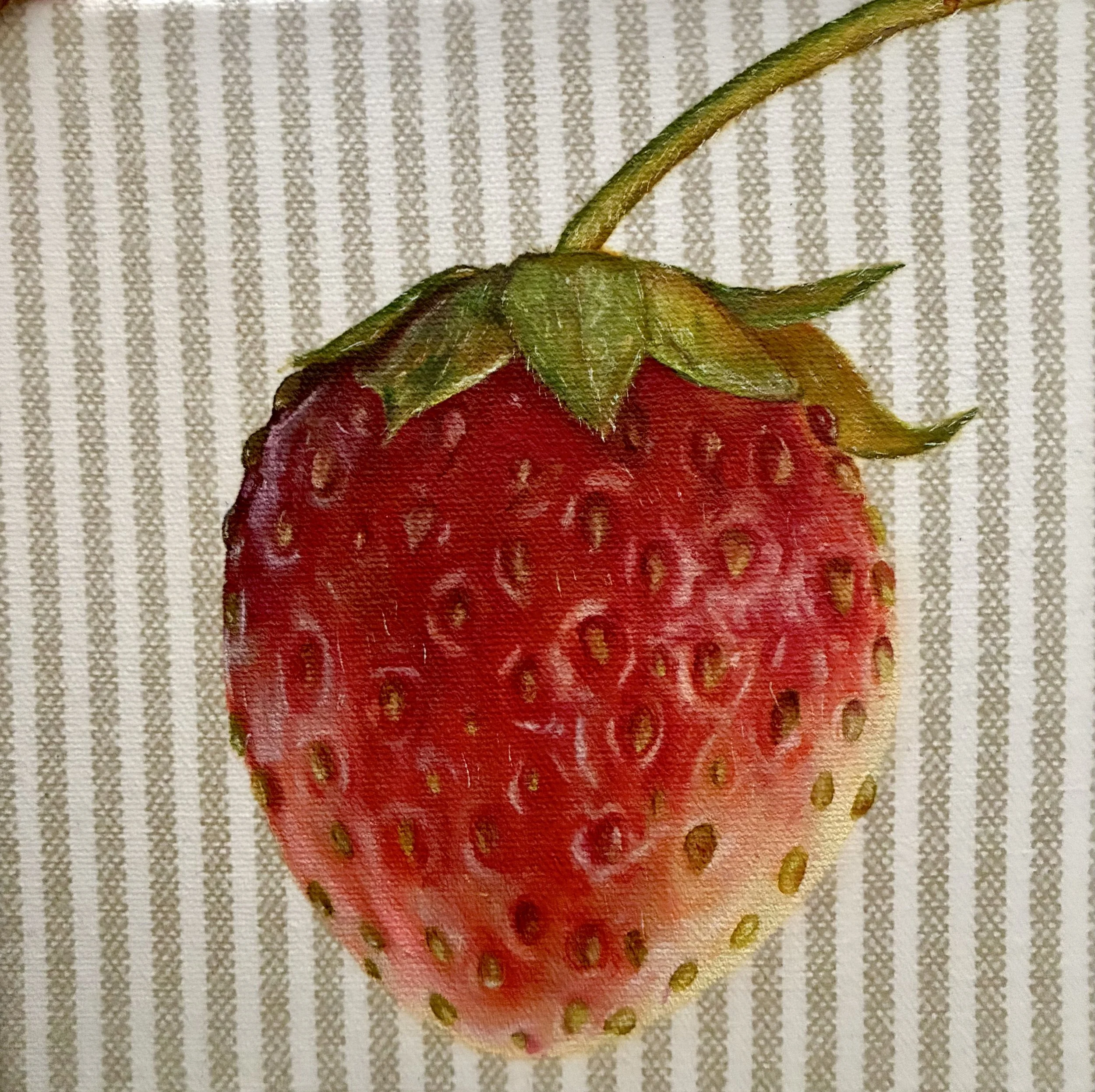 Little Strawberry, 6" x6"