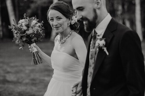Stephanie + Scott's Intimate Mackinac Island Wedding