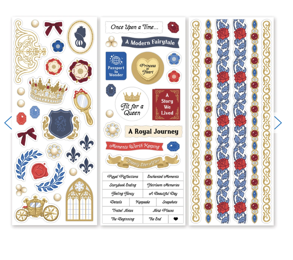 Enchanted Royalty Stickers