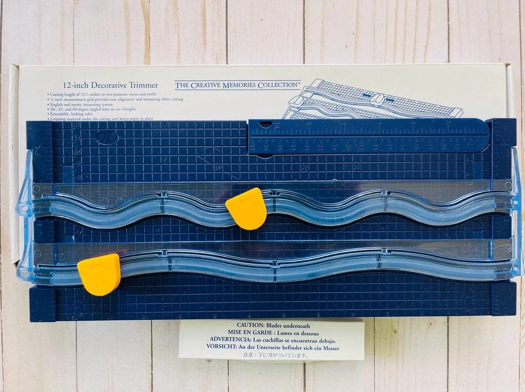 Blue 12” Wavy Trimmer -New in box