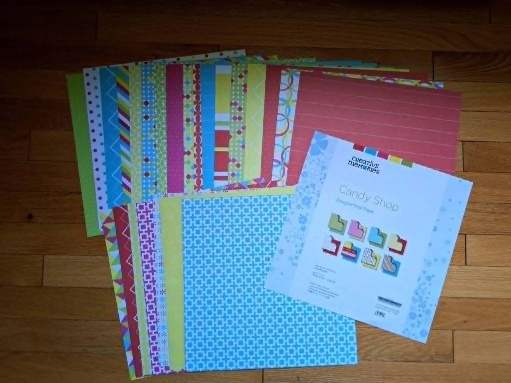 Candy Shop Designer-Print Paper