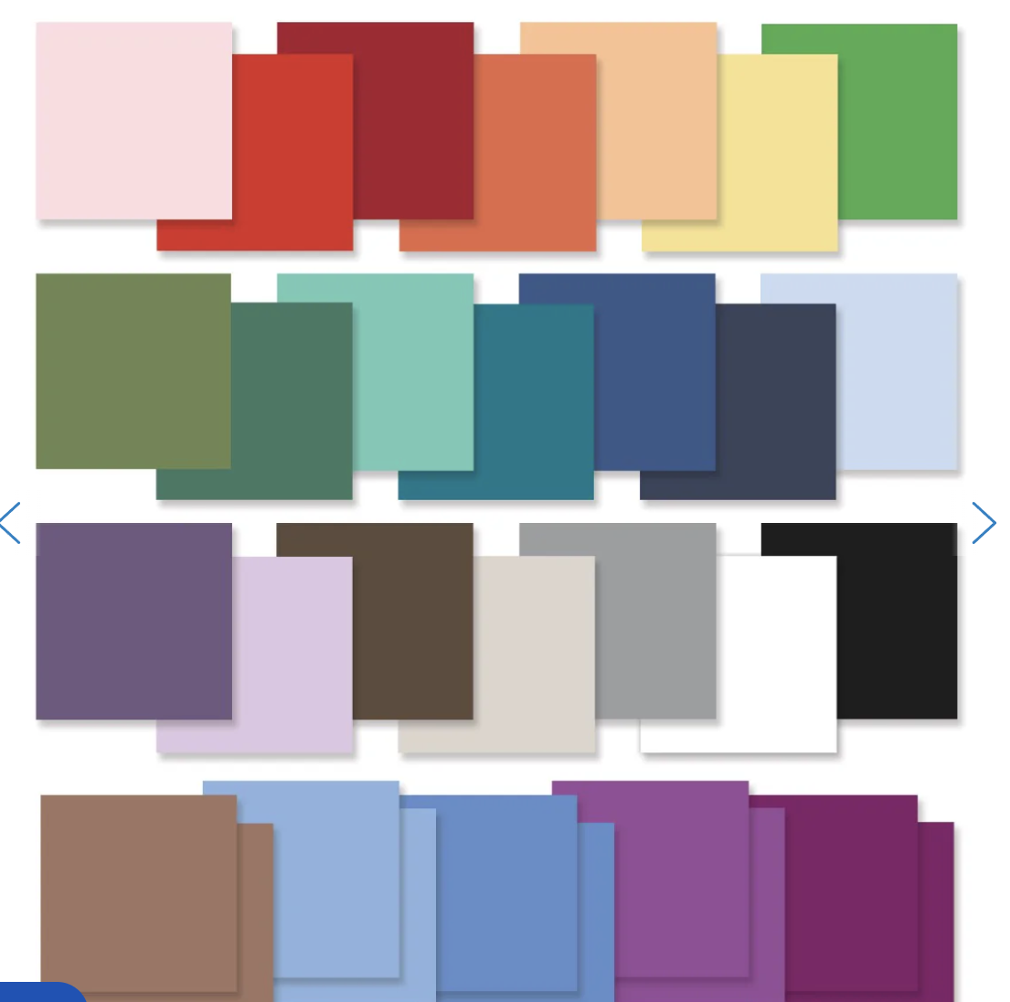 Rainbow Cardstock Sampler Pack 2  31 sheets