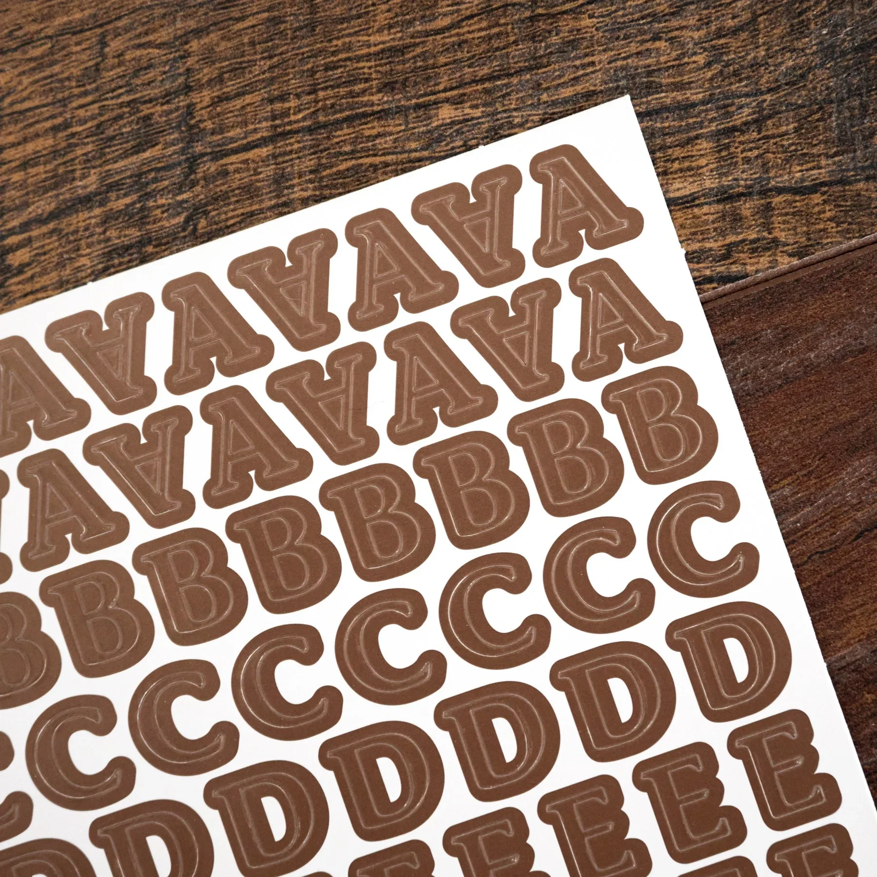 Hot Fudge Classy Mini ABC/123 Stickers (3/pk)