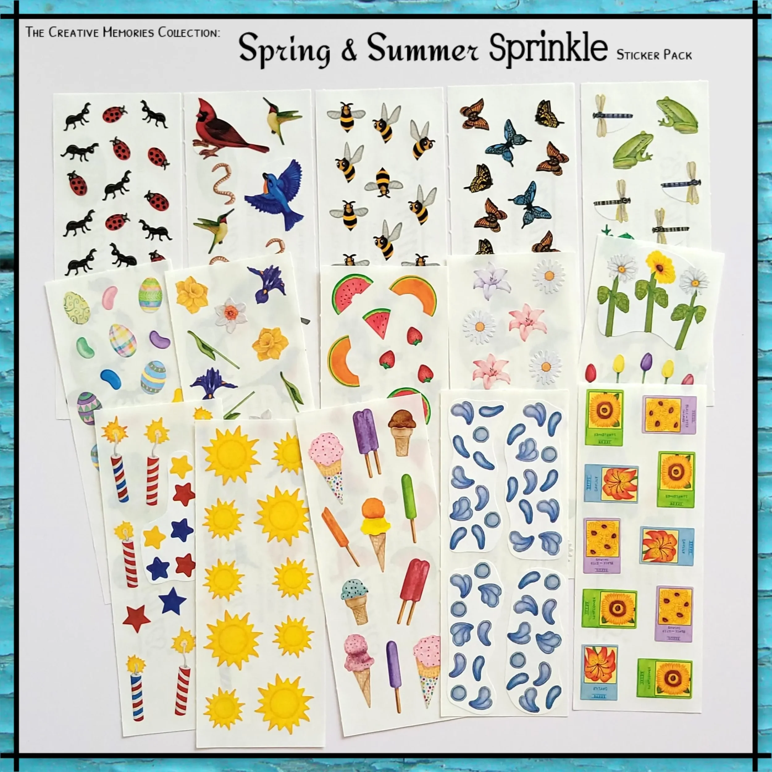 Sprinkle Spring & Summer Stickers