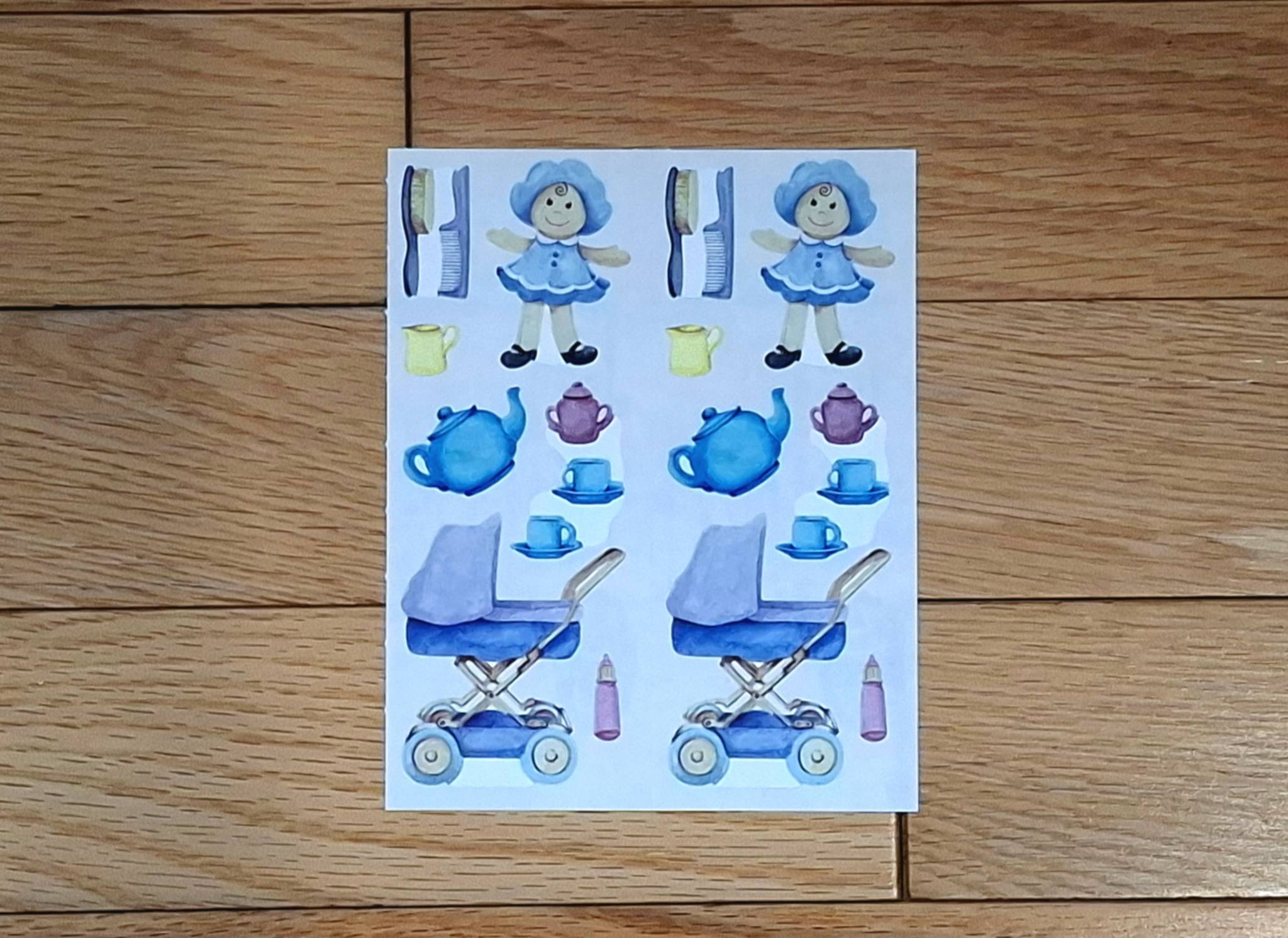 Toddler Trinkets & Toys, Toys (TEA TIME)-2 strips