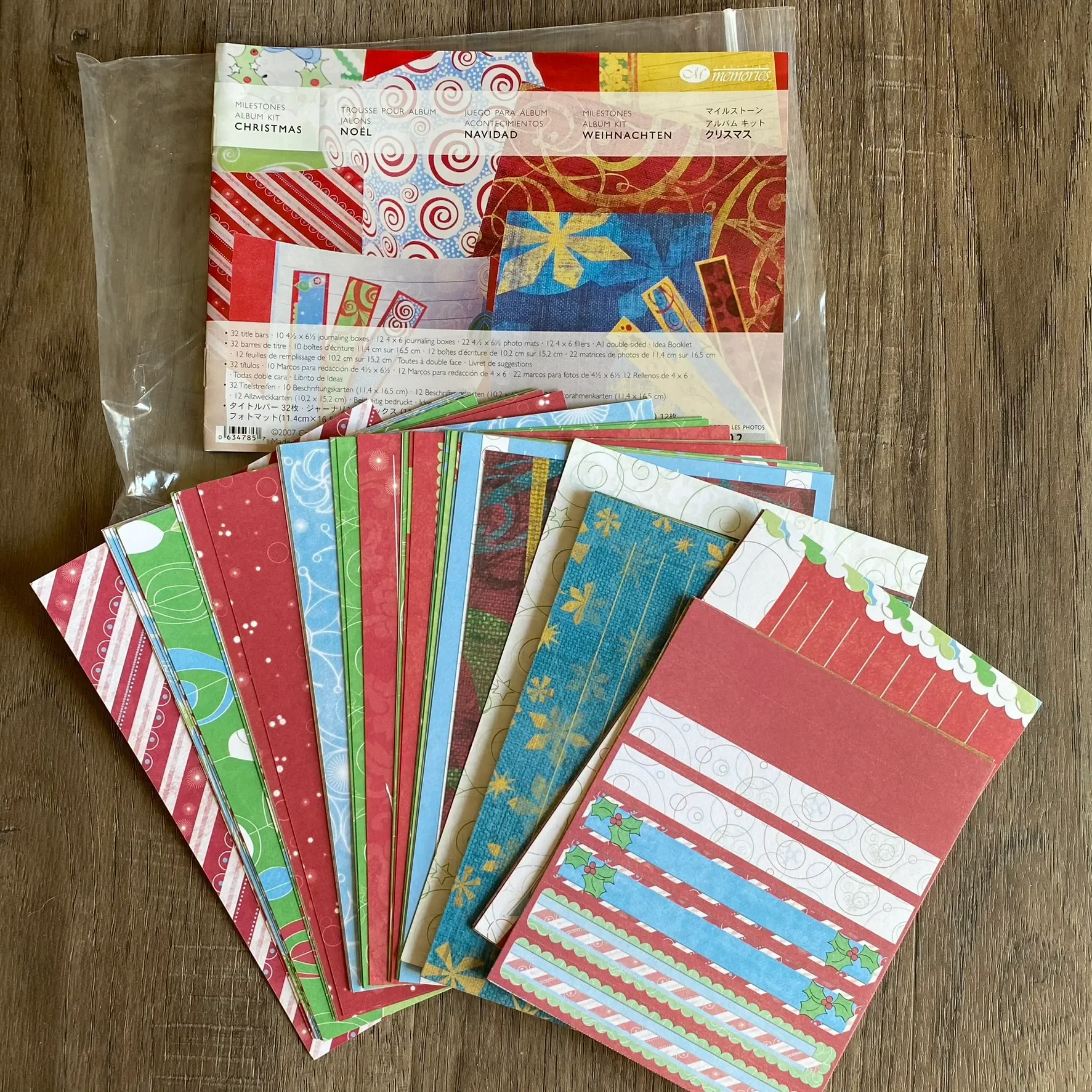Milestones Album Kit Christmas