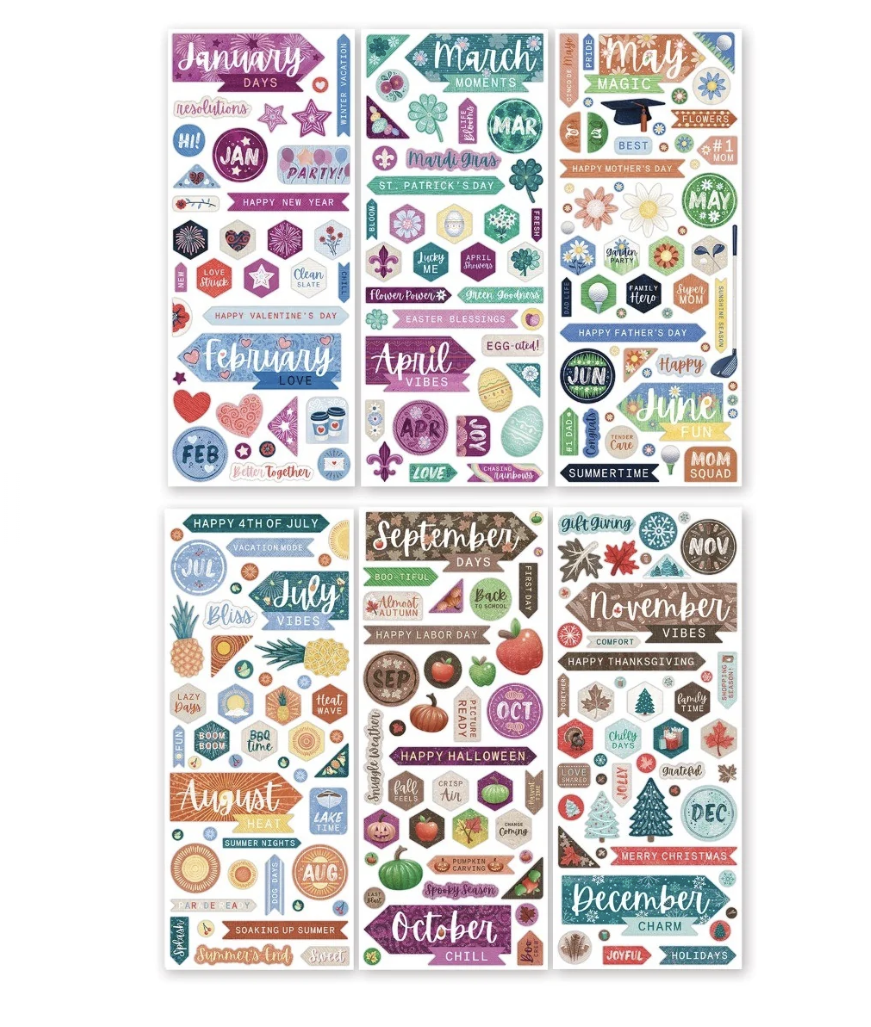 Your Own Way Stickers (6/pk)