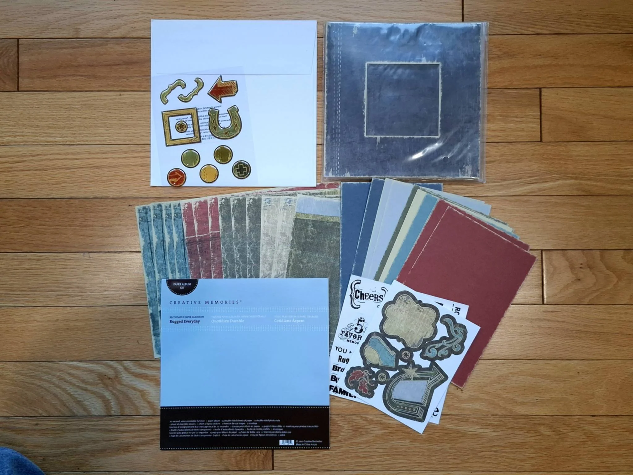 Recordable Paper Album Kit Rugged Everyday