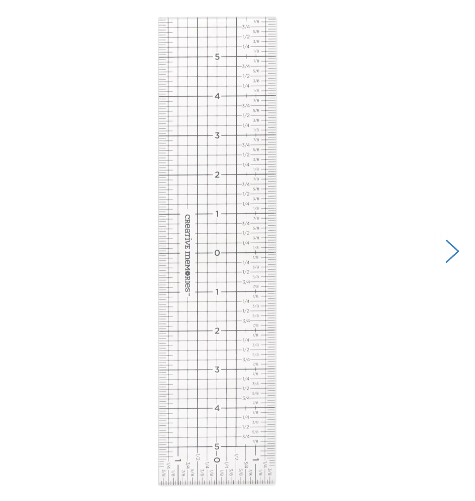 Zero Centering Ruler