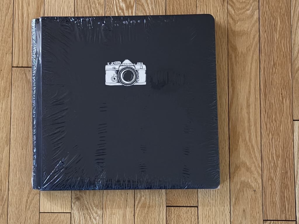 Black 12x12 Camera album
