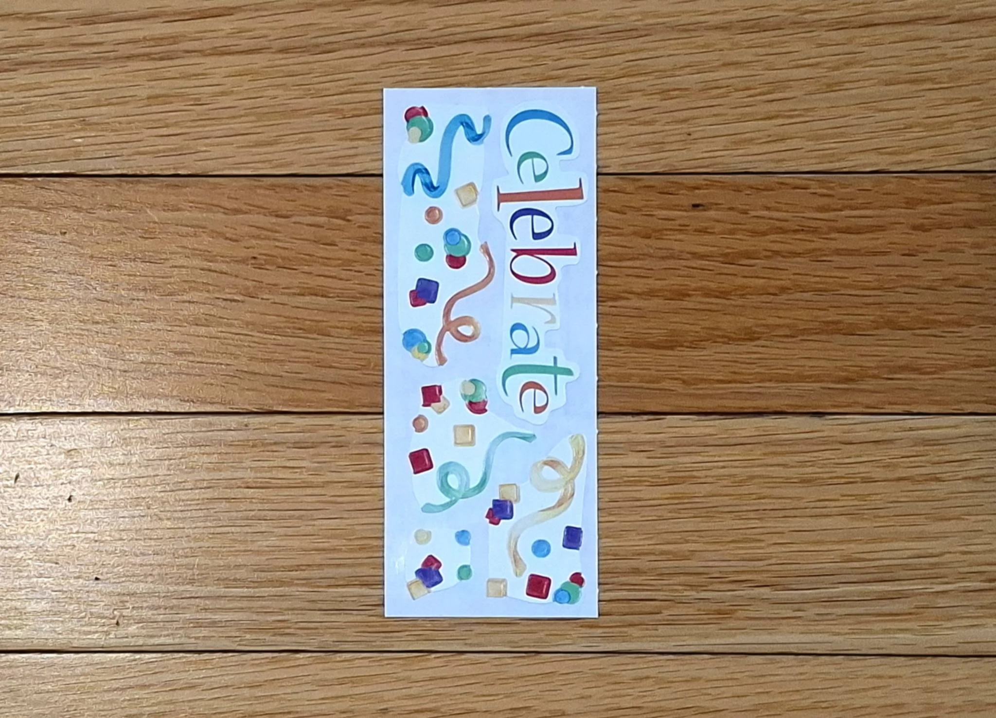 Seasons & Celebrations Celebrate/Streamers-1 sheet