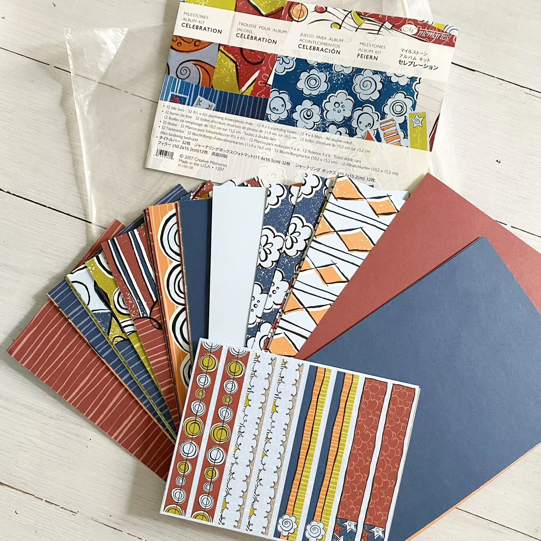 Milestones Album Kit Celebration