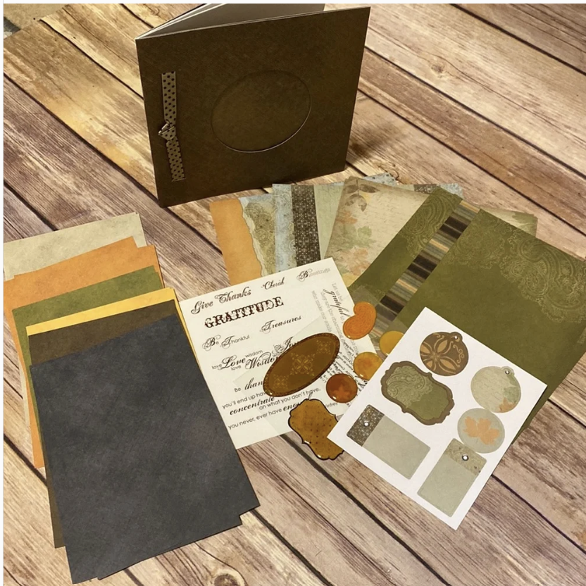 Give Thanks Paper Album Kit