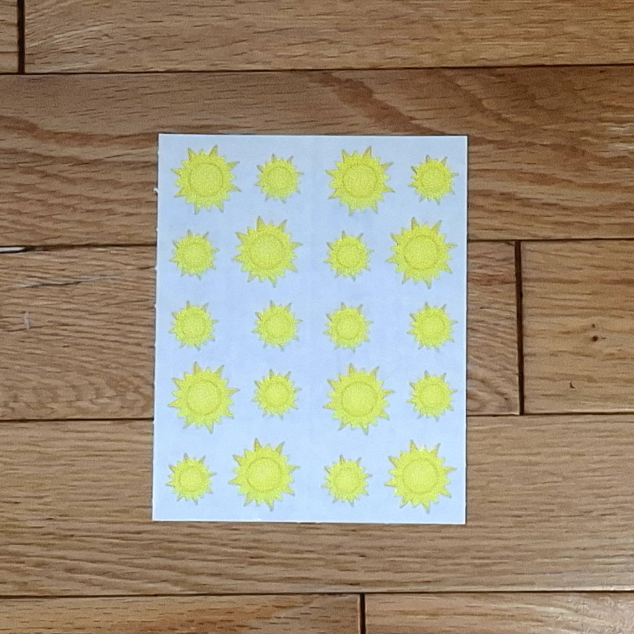 Spring & Summer Sprinkles Suns- 2 strips