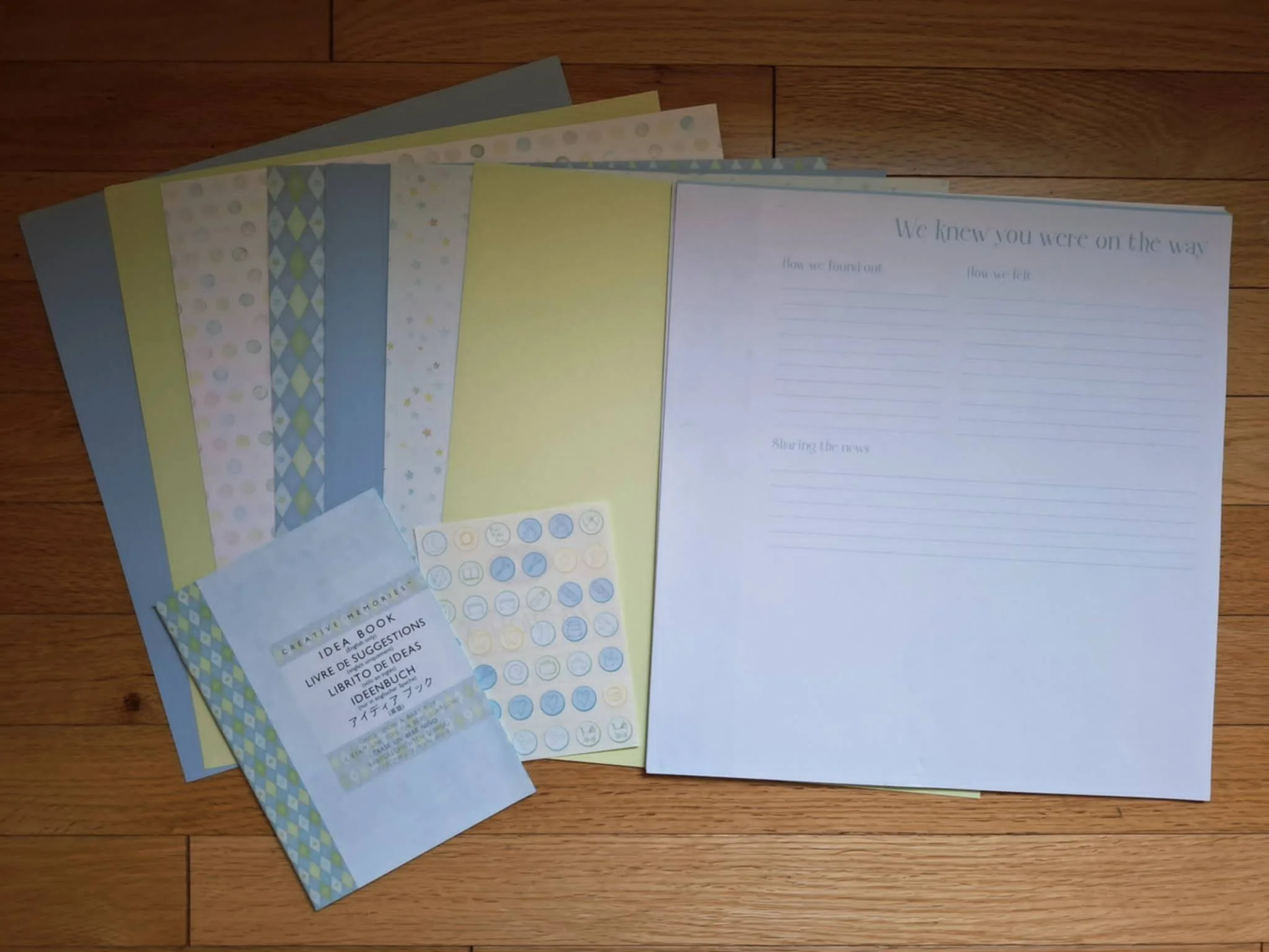 Once Upon A Baby Boy Soft Album Kit