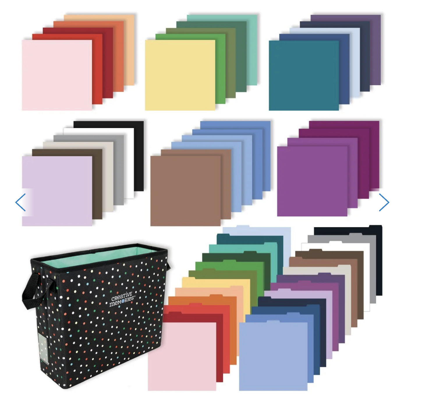 Rainbow Dot Kit: Rainbow Dot Pod, Dividers, Cardstock