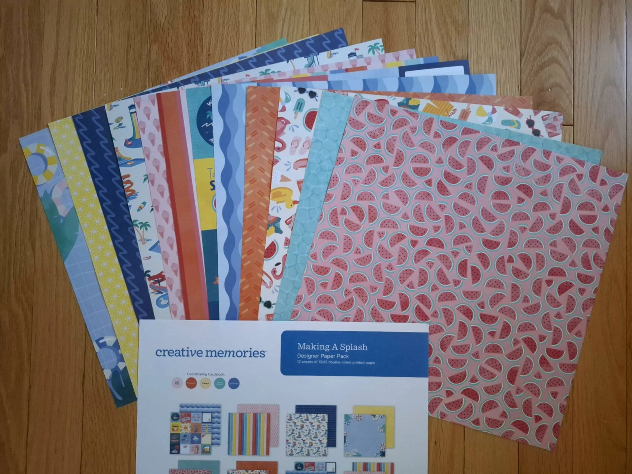 Making A Splash Paper Pack