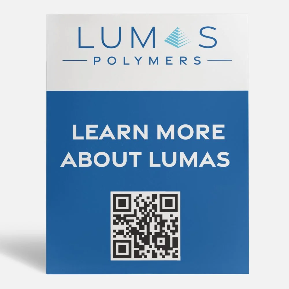 lumas polymers tabletop sign.jpeg
