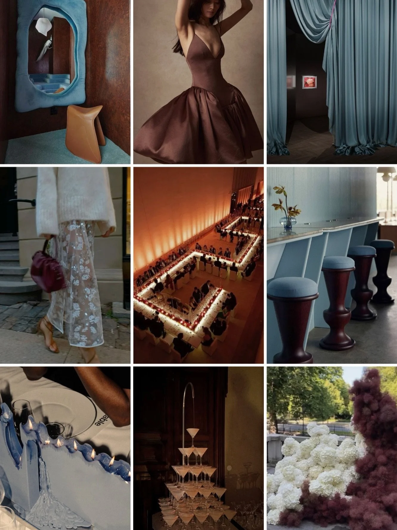 &ldquo;Translation, not replication. Make it so specific to you that copying it wouldn&rsquo;t even make sense.&rdquo; &mdash; Skyler Brennan, Principal Designer, Mandy Marie Events

#designinspiration #moodboard #weddingdesign #eventdesigner #design