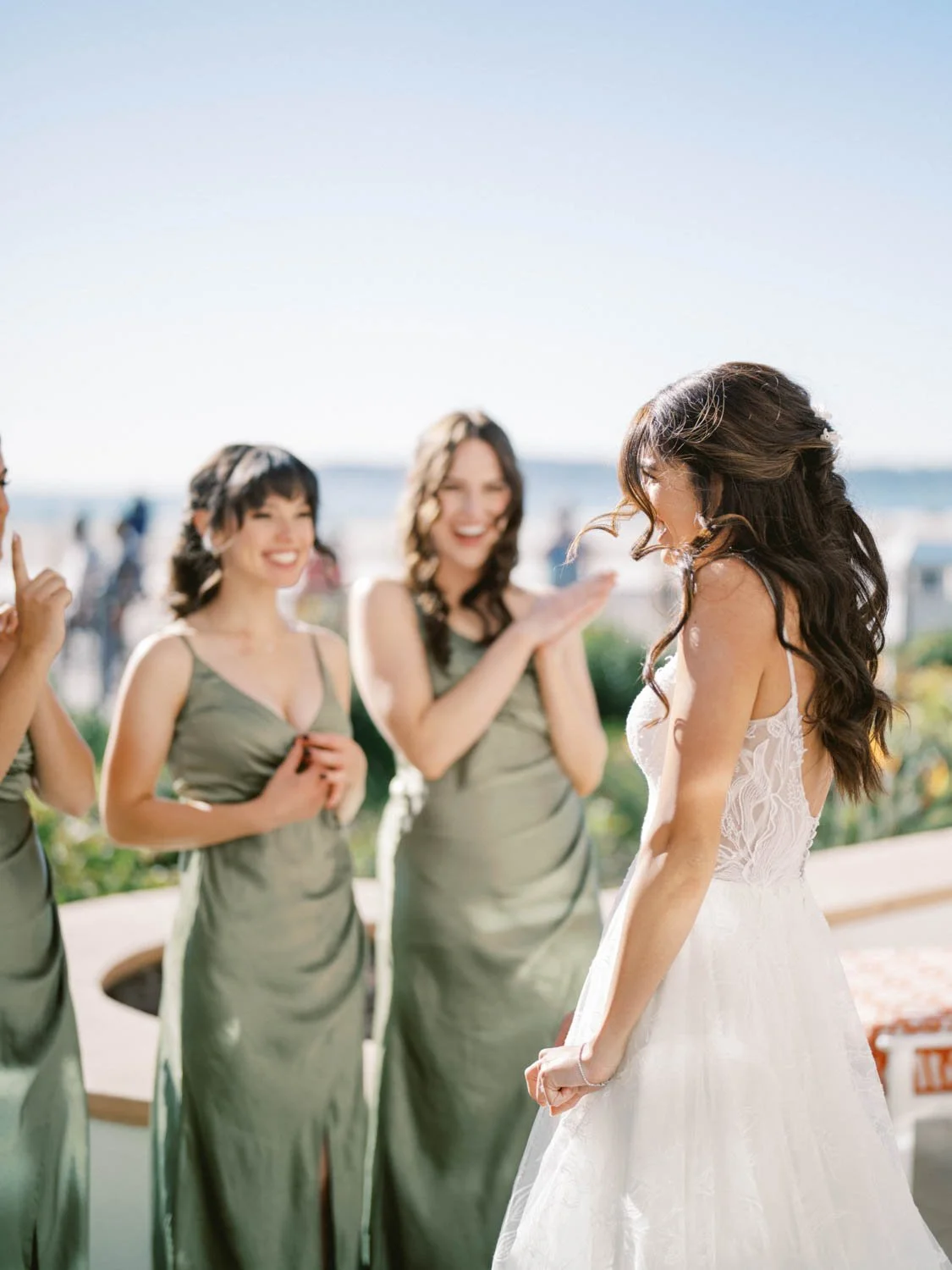 3. Bridal Party First Look With Bride.jpg