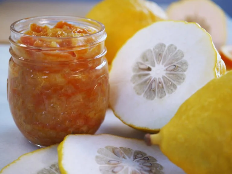 Esrog Marmalade Making