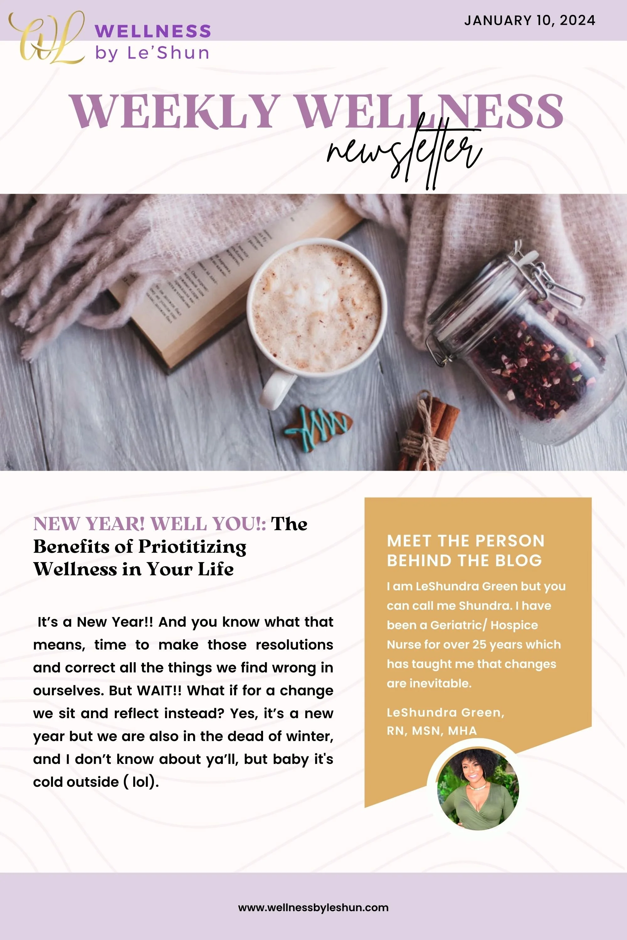 NEW YEAR! WELL YOU: The Benefits of Prioritizing Wellness in Your Life 