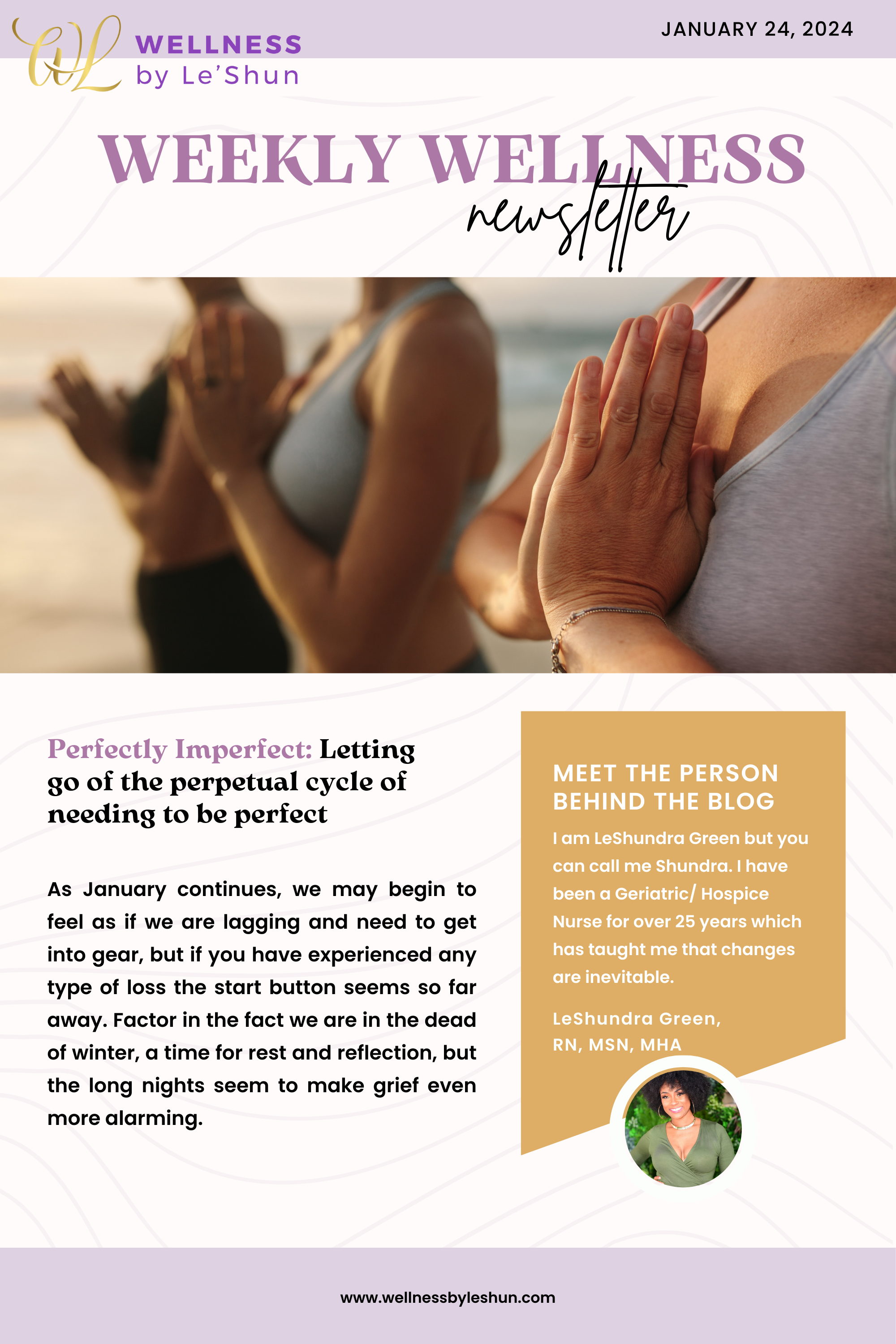 Perfectly Imperfect: Letting go of the perpetual cycle of needing to be perfect