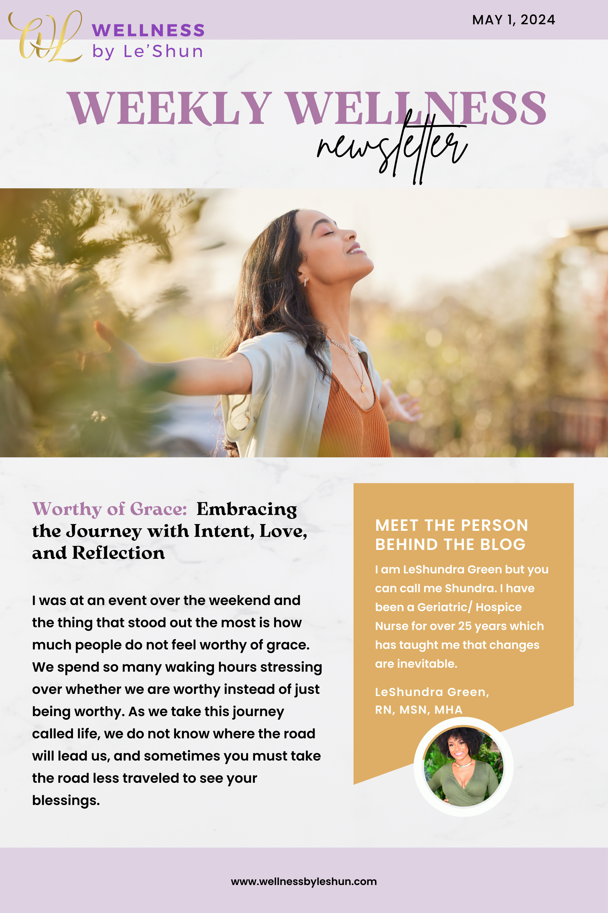 Worthy of Grace: Embracing the Journey with Intent, Love, and Reflection