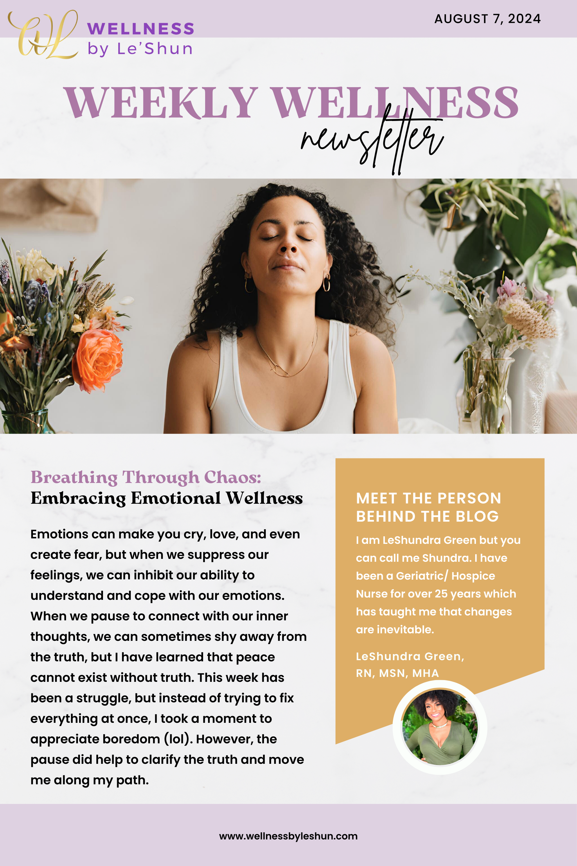 Breathing Through Chaos: Embracing Emotional Wellness