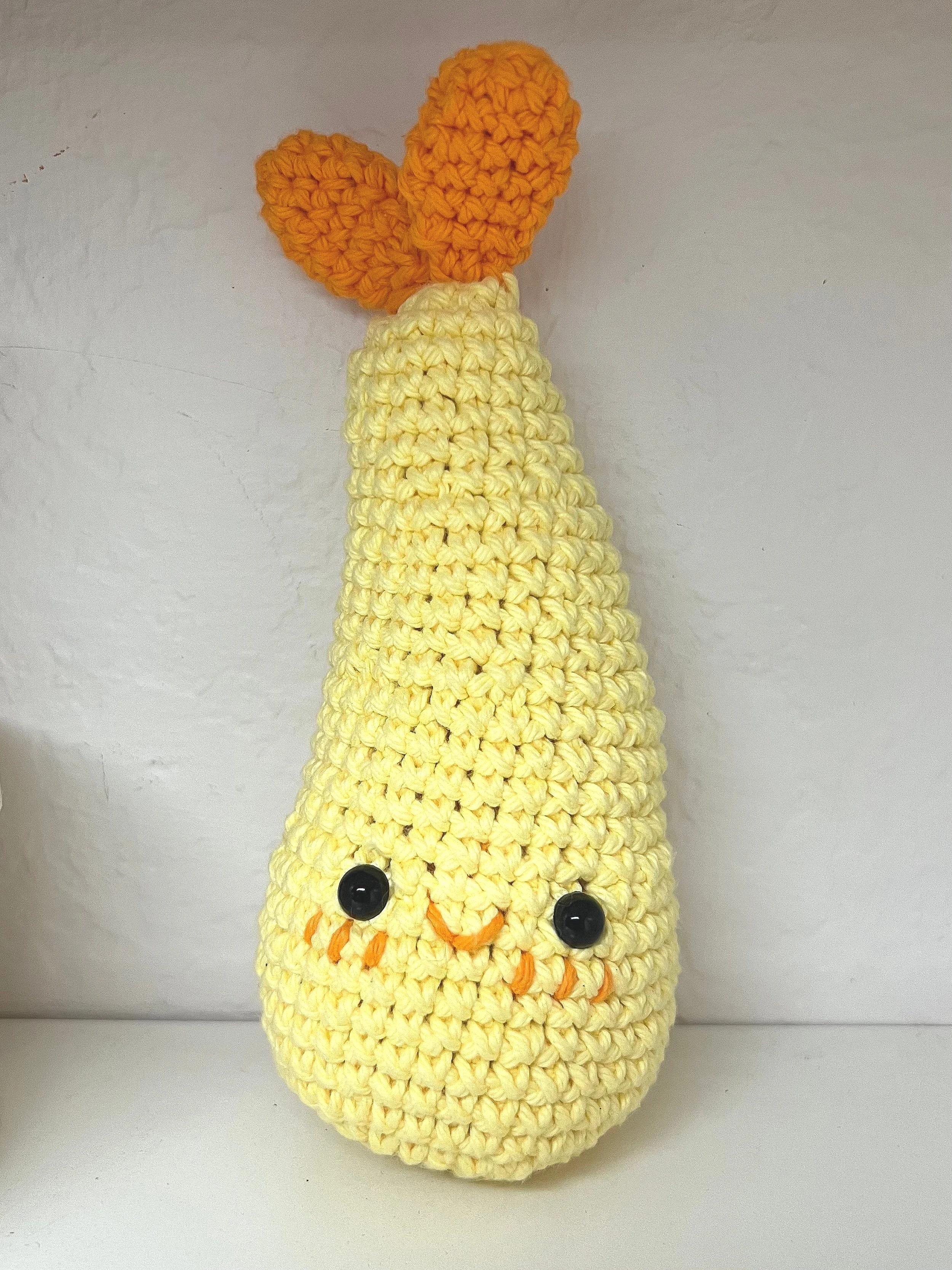 Crochet Shrimp Tempura 天妇罗虾