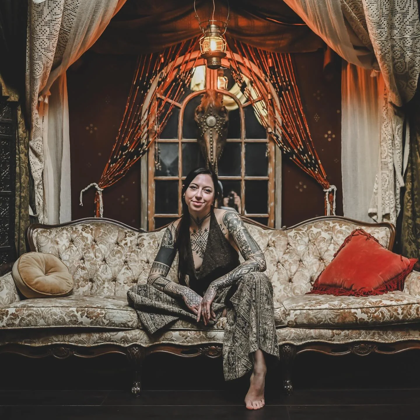 MARIE
First impression: cool.  After a long conversation: Real real real, intelligent, talented, has vast depth, gorgeous, interesting, vulnerable, and wowwwwww a goddess to photograph.

These were taken in her tattoo studio which is jaw-dropping to 