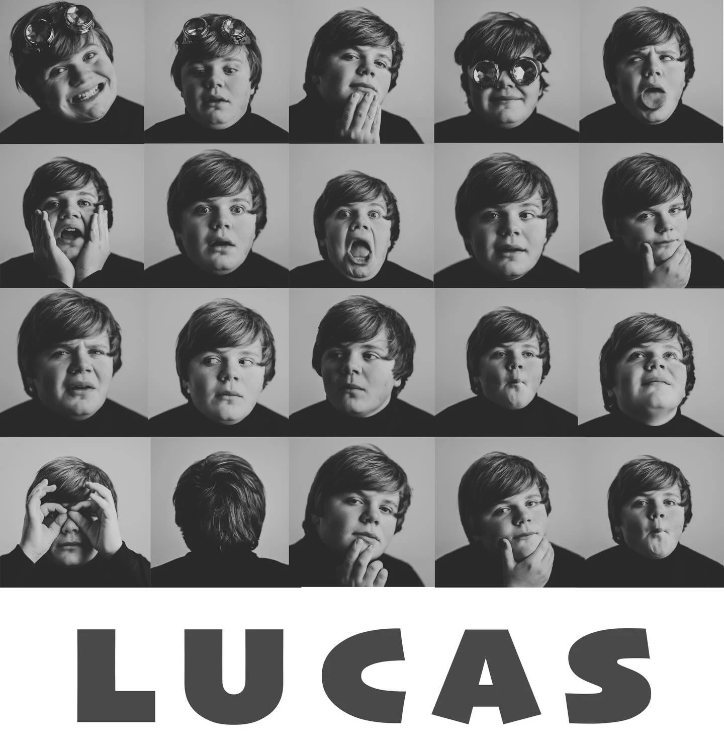 He wanted a Beatles album inspired photo shoot. 
Swipe to see the inspo album cover.