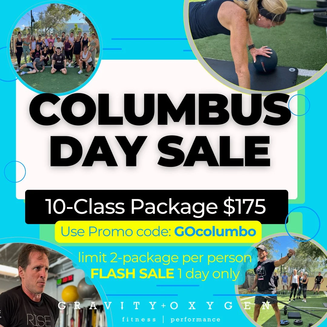 Set sail for savings this Columbus Day! 🗺️🌟 Join our group class and discover treasures of knowledge without breaking the bank. Don&rsquo;t let this opportunity drift away&mdash;come aboard and unlock your potential with us! 🚀✨⁠
⁠
Use promo code: 