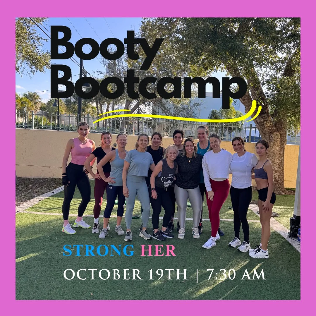 🌟💪 Hey StrongHER! Get ready to sweat, because we&rsquo;re BACK this Sunday, October 19 at 7:30 AM for our Booty Bootcamp Edition! 🍑🔥 Join us for a powerful 90-minute women-only workout designed to uplift your strength, confidence, and community s
