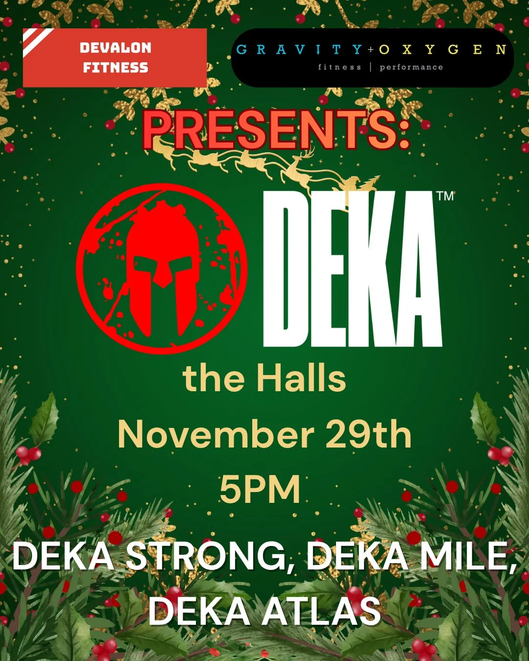 🎄✨ Deka the Halls brighter than ever! Join us on November 29th at 5 PM for a night filled with joy, laughter, and holiday magic. Don&rsquo;t miss out on the best time of the year&mdash;sign up now and let&rsquo;s make some unforgettable memories tog