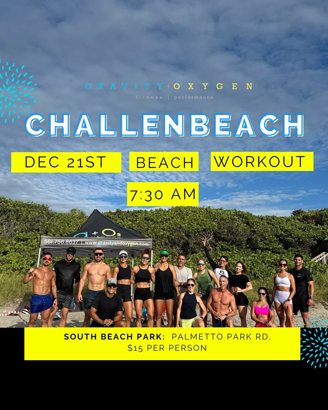 🌊🏋️&zwj;♂️ Dive into the ultimate fitness showdown! Join us for the last ChallengeBeach of 2025, where sweat meets sunshine and fun! This is your chance to crush your goals with an electrifying community of fitness enthusiasts. Don't let this oppor